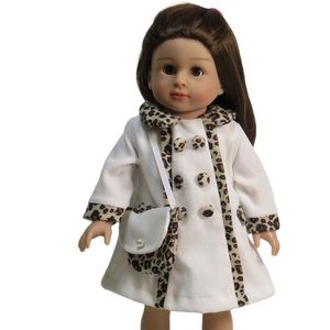 American Fashion World 18” Doll Coat